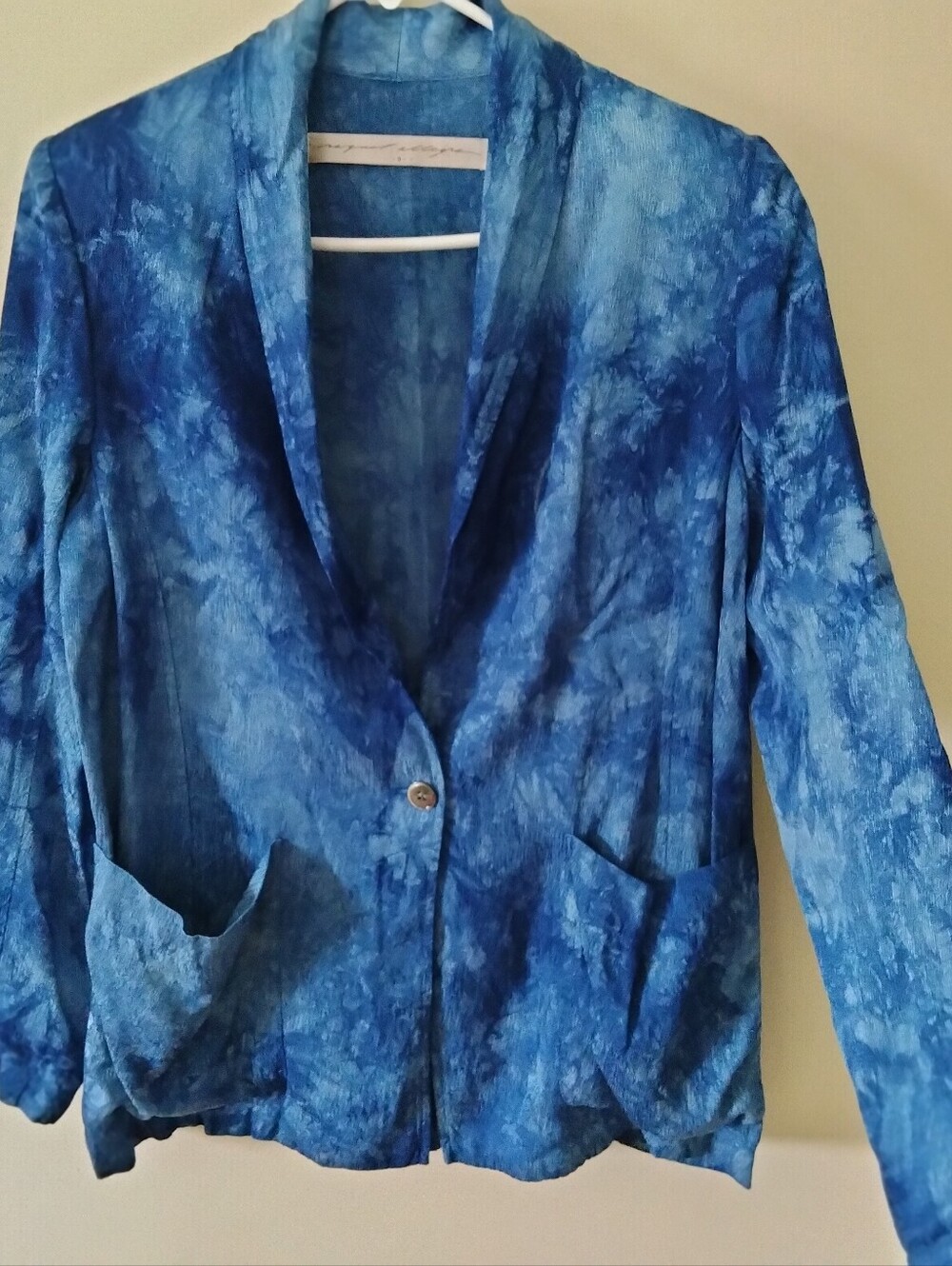 Miguel Allegra Blue Jacket , Sz 0